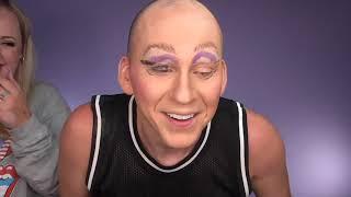 Horrible Halloween Trixie Makeup On Trixie Mattel | Brittany Broski