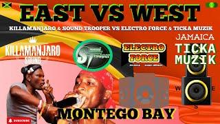  Killamanjaro & Sound Trooper vs Electro Force & Ticka Muzik | East VS West Battle in Mobay! 