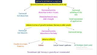 Growth Hormone & Aging. Chapter 76 part 10. Guyton and Hall Physiology.