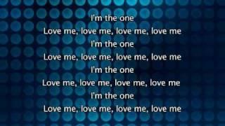 Kylie Minogue - The One, Lyrics In Video