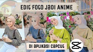 Edit foto jadi Anime di aplikasi Capcut