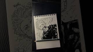 Satoru Gojo's Death Scene Sketch ️ | Jujutsu Kaisen Art #Gojo #JujutsuKaisen #AnimeSketch #jjk