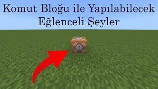 Minecraft Komut Bloğu ile Yapabileceğiniz En Eğlenceli Şeyler!