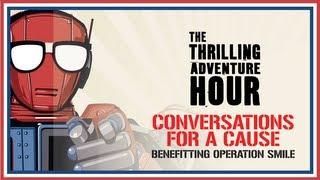 "Thrilling Adventure Hour" Conversation w/ Cast & Creators - Nerd HQ (2013) HD - Paul F. Thompkins