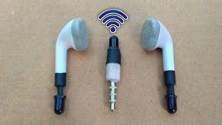 How to Make Wireless Earphone - with LED Sensor || Wireless Earphone - 2020