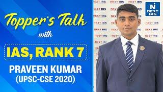 IAS  Topper I Live Interaction with Mr Praveen Kumar (AIR 7 ) I Mr B. Singh (CMD , NEXT IAS)