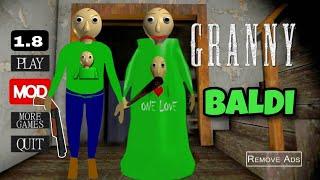 Granny Revamp with Shotgun Grandpa is Baldi Basic!