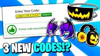 ALL 3 NEW OCTOBER Roblox Promo Codes on ROBLOX 2021! | NEW Roblox Promo Codes?! (2021)