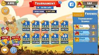 Angry Birds Friends. Tournament (17.10.2024). All levels 3 stars. Passage from Sergey Fetisov