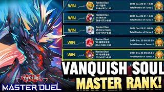 Vanquisher Of Master Rank!! Vanquish Soul Deck | Yu-Gi-Oh! Master Duel Season 37 