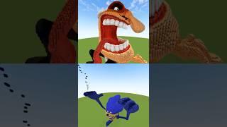 Sonic and Pizza Tower Fake Peppino | Falling Block Timelapse Build