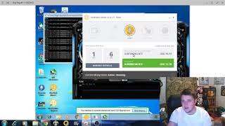 Nicehash v2 vs NiceHash Legacy mining bitcoin (daily 1-4-17)