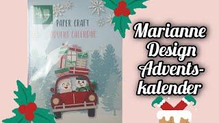 Marianne Design Adventskalender* Stanzen* Stempel* Weihnachtlich und einfach nur schön