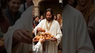 Jesus gives donuts to people #jesuslovesyou #jesuschrist #jesus