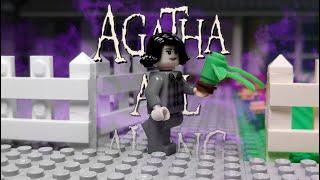 LEGO WandaVision Agatha All Along stop motion animation with LYRICS (Eng, Magyar)