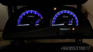 Toyota Camry V30 2002-2005 тюнинг приборной панели. Toyota Camry V30 2002-2005 tuning of dashboard