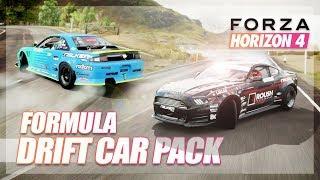 Forza Horizon 4 - FORMULA DRIFT CAR PACK DRIFTING! (All Cars)