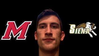 Marist Red Foxes vs Siena Saints 2/18/22 Free College Basketball pick, tip, and projection.