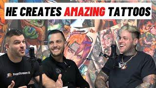 Talented Tattoo Artist and Owner of Full Bloom Tattoos  Bret Bloom TT&DPC EP 51 Video