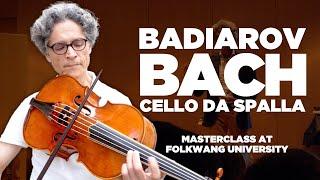 Bach, Badiarov, Cello Suites and Violinists.