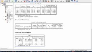 Repeated Measures Using Mixed SPSS