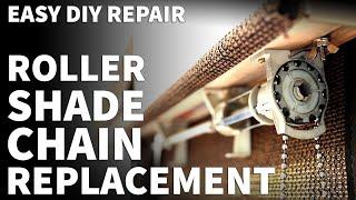 Roller Shade Chain Replacement - Roller Blind Chain Repair for Broken Bead Chain on Roman Shade