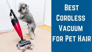 Best Cordless Vacuum for Pet Hair Review and Buying Guide