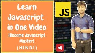 Learn JavaScript  in One Video | Hindi