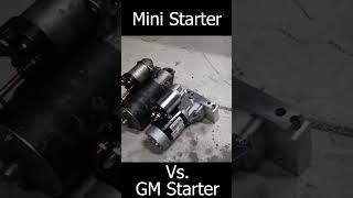 Mini Starter Vs. Old GM Starter Hot Start Comparison