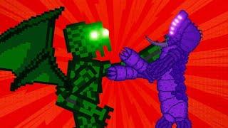 Cthulhu vs Behemoth Monster War [Zebra Gaming TV] in People Playground