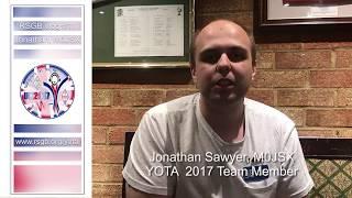 RSGB YOTA 2017 vlog #11 Jonathan, M0JSX - UK YOTA team member