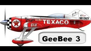 Чертежи гоночного самолета GeeBee 3  # 48