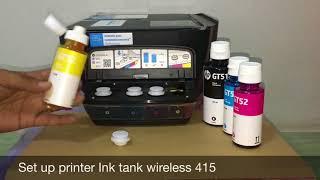 Setup HP Printer Ink Tank Wireless 415