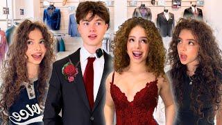 Kalogeras Sisters GO PROM SUIT SHOPPING FOR NOAH!