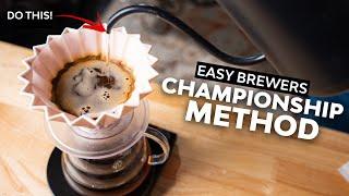 EASY BREW RECIPE - 2023 Championship Method & Technique