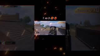 pubg bgmi 1 vs 3 clutch #pubgmobile #trending #pubg #public