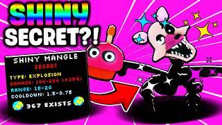 I GOT SHINY SECRET MANGLE AS A NOOB?! (Five Nights TD)