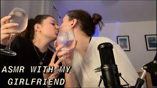 MY GIRLFRIEND TRIES ASMR FOR THE FIRST TIME! (200 SUB SPECIAL)