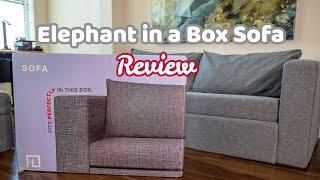 Elephant in a Box Sofa Unboxing and Setup