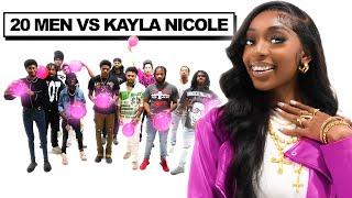 20 MEN VS 1 RAPPER: KAYLA NICOLE