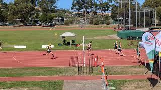 Tasmanian athletics championships 2025, day 1. Mens Masters 100m