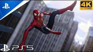 Andrew Garfield TASM 2 Suit free roam Spiderman 2 Ps5 Slim 4KHDR