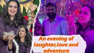 പാമ്പിനെ പിടിച്ചു An evening of laughter,love and adventure #love #couplevlog #gowrikrishnon