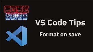 VS Code tips — Format on save