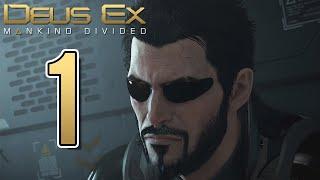 Стрим-прохождение игры Deus ex: mankind divided#1