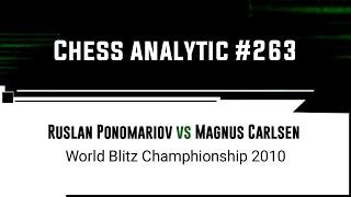 Ruslan Ponomariov vs Magnus Carlsen • World Blitz Champhionship, 2010