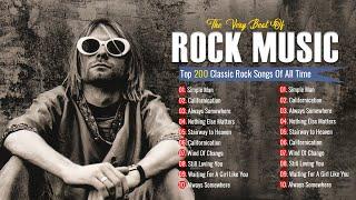 Top 100 Classic Rock Songs Of 80s 90s  Best Rock Hits Ever  4K Video Ultra HD