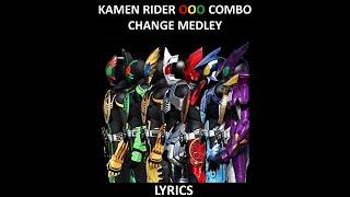 Shu Watanabe (Eiji Hino), Ryosuke Miura (Ankh) & Akira Kushida [OOO Combo Change Medley] Lyrics