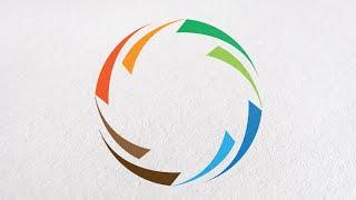 illustrator tutorials : How to Create a Logo Design for beginner to advanced ( circular ) #5