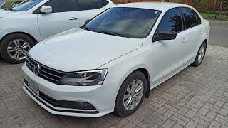 Перетяжка руля Volkswagen Jetta. Padding steering Volkswagen Jetta.2015.Banner of inside of the car